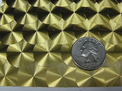 Gold Large Engine Turn Sign Vinyl  24 Inch x 30 feet