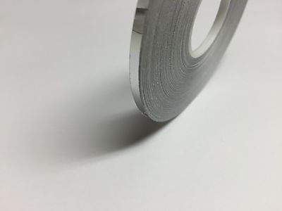 SuperBrite Polyester Chrome Tape, choose your size.  Near-Mirror Finish.