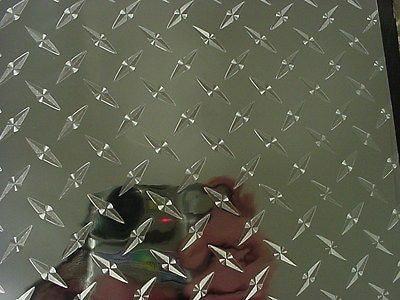 Diamond Plate Wall Border Vinyl, Choose Your Size and Color, 6" and 8" wide roll