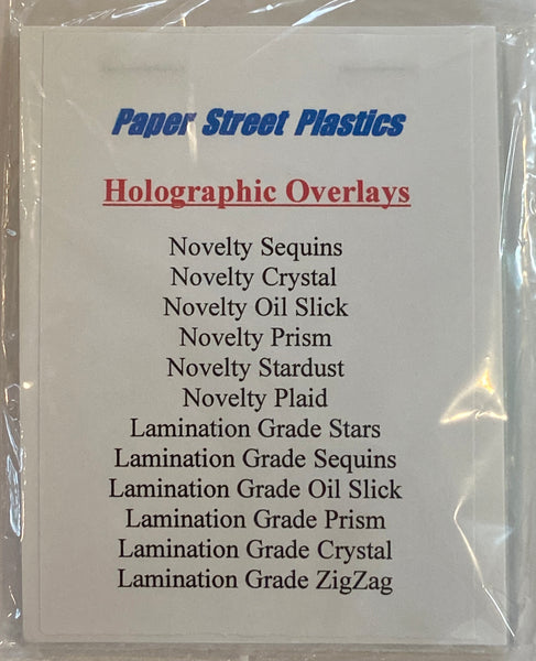 Sample Packs and Swatch Books