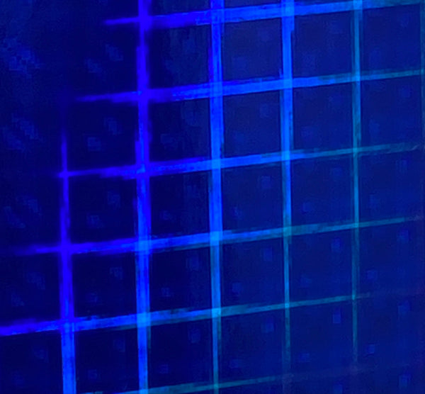 Sheets of PLAID Sign Vinyl, Holographic Hyperplaid, choose your color