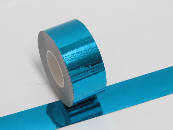 Colored Chrome Tape, 50 Foot rolls of Mirror-like Metallic Sticky Plastic