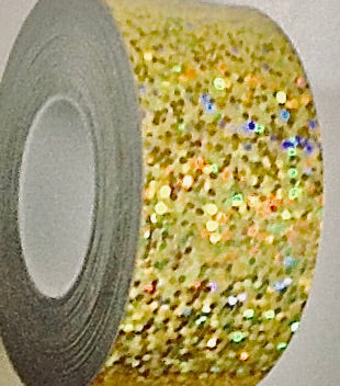 Any 6 color Sparkle Glittering Vinyl Tapes, 1 Inch x 25 feet Each, Holographic