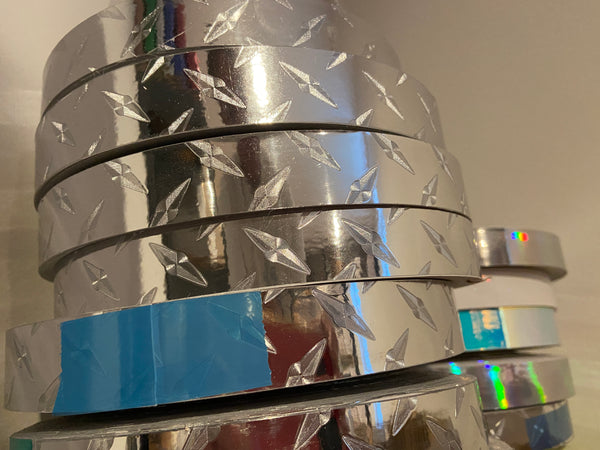 Surplus Tape, 1 inch wide x 150 feet, Rainbow, Leaf, Neons, and More