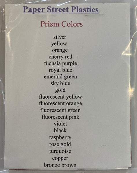 Sample Packs and Swatch Books