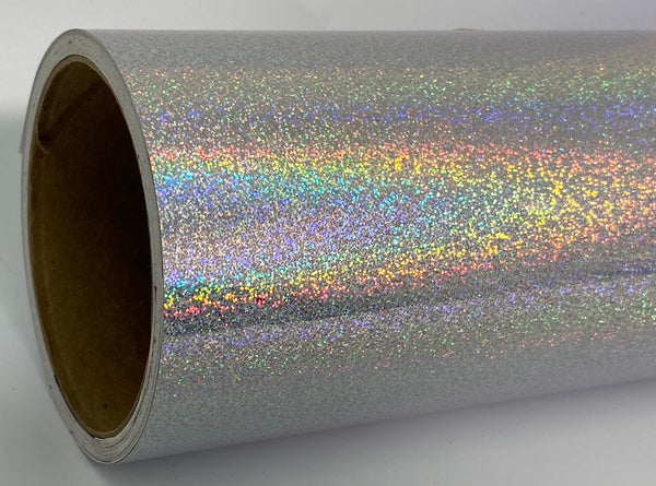 SHEETS of Stardust Hologlitter Pattern Sign Vinyl, Holographic