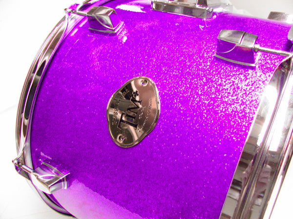 Sparkle Drum Wrap, Self-adhesive Glittering Plastic Cover, Easy Wrap