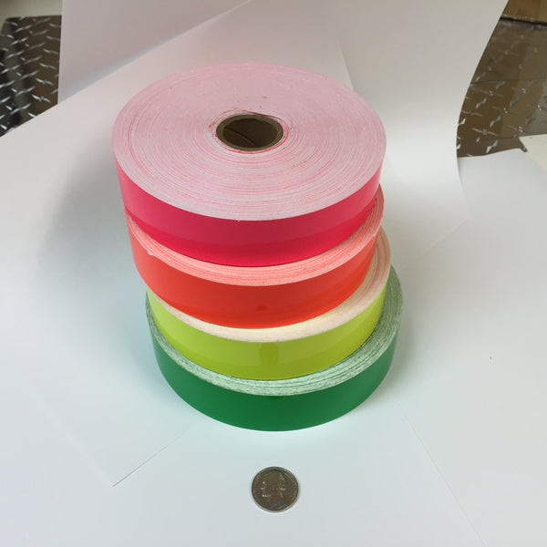 Surplus Tape, 1 inch wide x 150 feet, Rainbow, Leaf, Neons, and More
