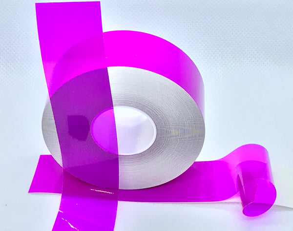 Transparent Colored Tapes, Narrow Sizes, Pick Your Color and Size