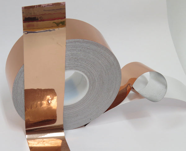 Colored Chrome Tape, 50 Foot rolls of Mirror-like Metallic Sticky Plastic