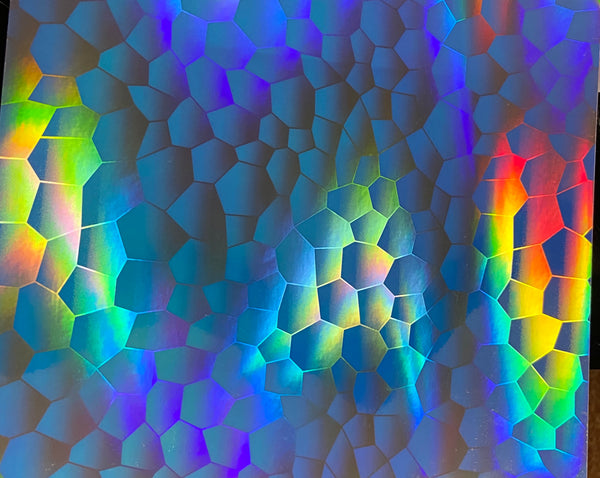 Blue Turtle Holographic Vinyl