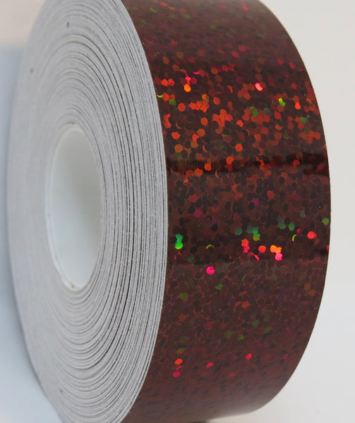 Narrow Rolls of Glittering Sequins Tape, Holographic Tape That Sparkles