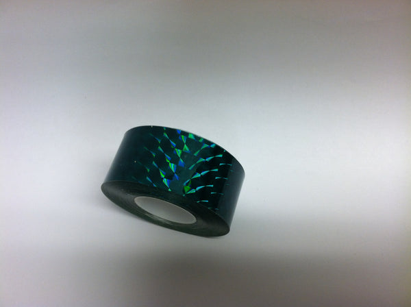 Holographic Prism Tape, 1 Inch x 25 feet, Choose Any Color,  1/4' Mosaic