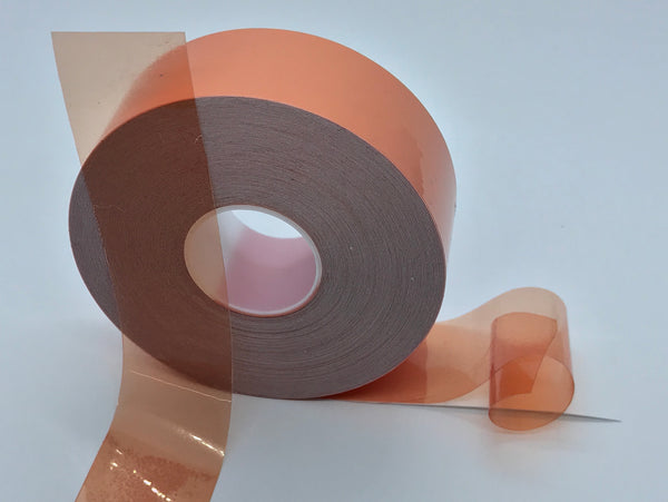 Transparent Colored Tapes, Narrow Sizes, Pick Your Color and Size