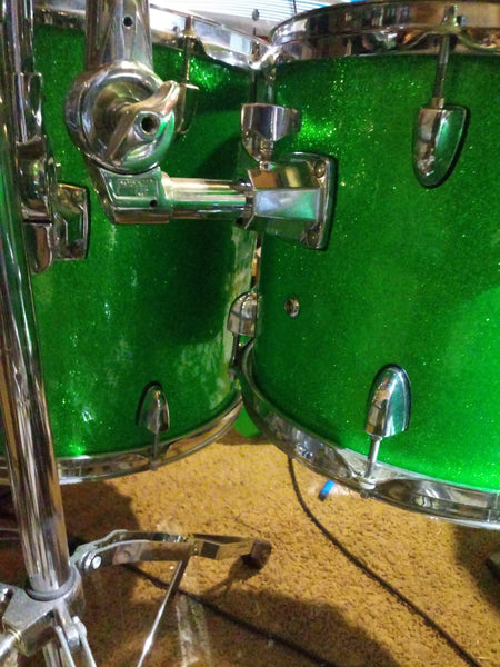 Sparkle Drum Wrap, Self-adhesive Glittering Plastic Cover, Easy Wrap