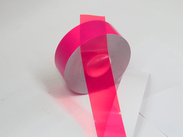 Transparent Colored Tapes, Narrow Sizes, Pick Your Color and Size