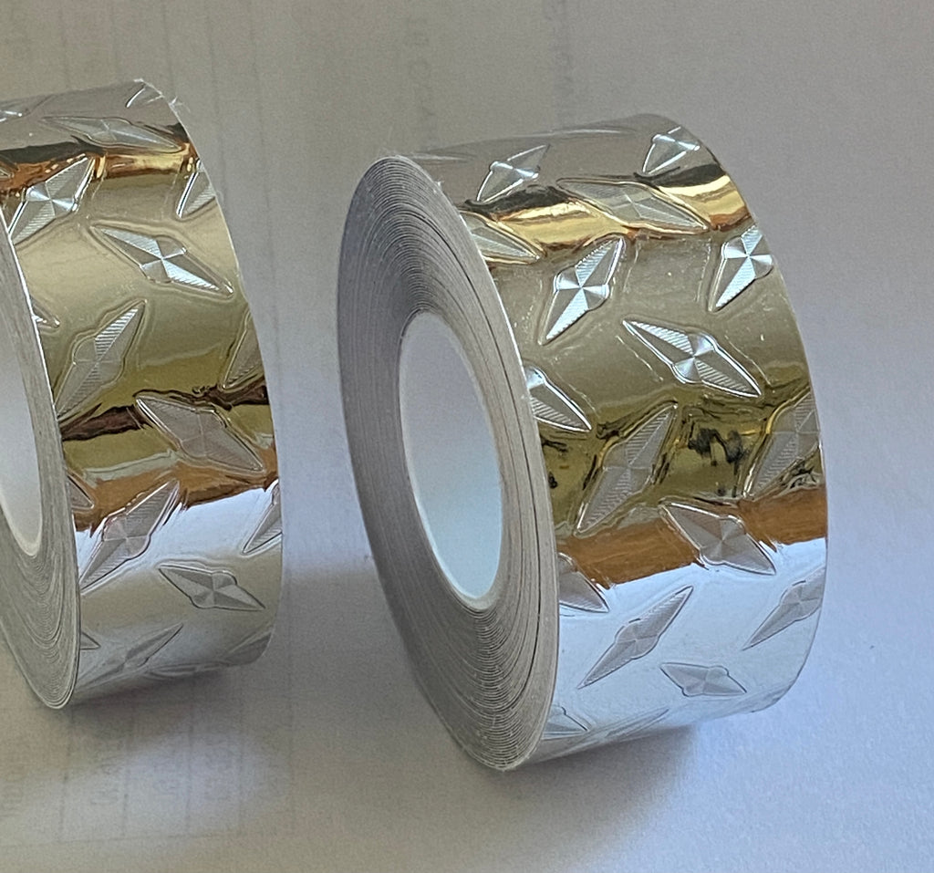 MINI  Diamond Plate Vinyl Tape , Choose Your Size