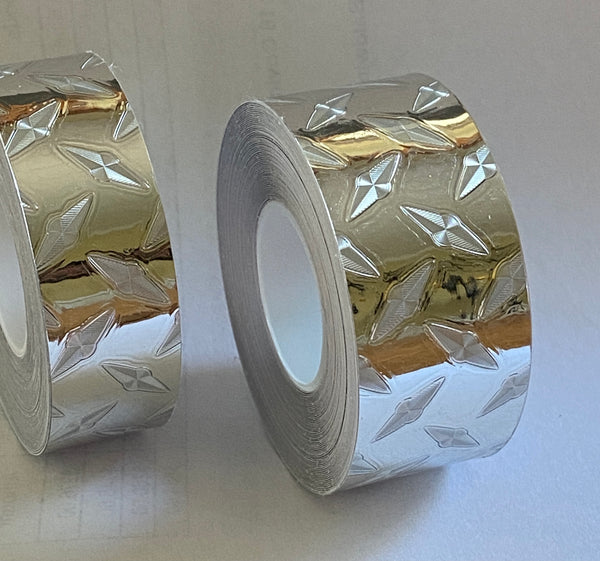MINI  Diamond Plate Vinyl Tape , Choose Your Size