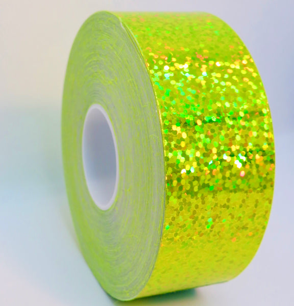 Narrow Rolls of Glittering Sequins Tape, Holographic Tape That Sparkles