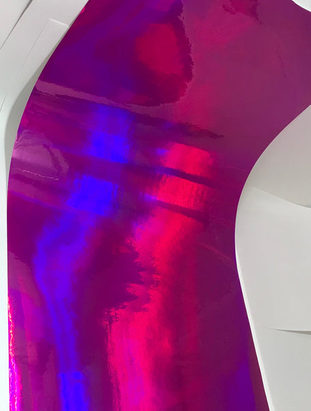 SHEETS of Oil Slick RAINBOW Holographic Sign Vinyl, Choose  Color and Size