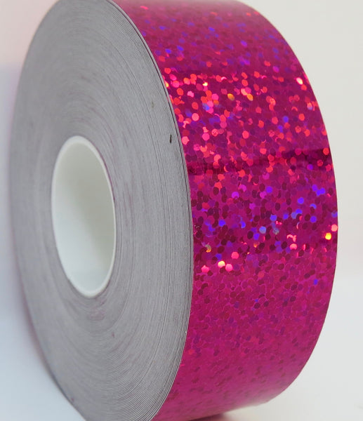 Narrow Rolls of Glittering Sequins Tape, Holographic Tape That Sparkles