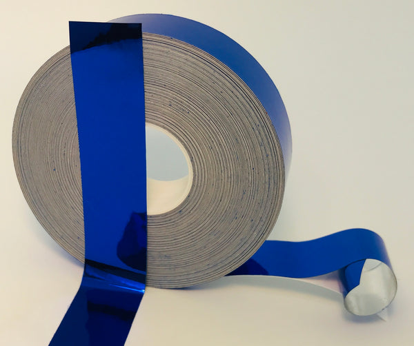 Colored Chrome Tape, 50 Foot rolls of Mirror-like Metallic Sticky Plastic