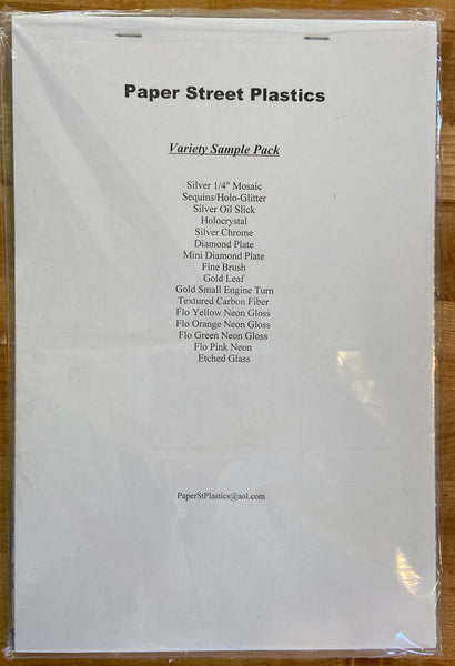 Sample Packs and Swatch Books