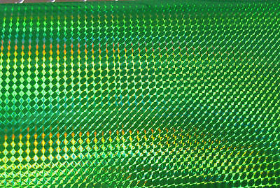 Sheets of Holographic PRISM Sign Vinyl, Choose Size and Color, 1/4" Mosaic