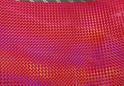 Sheets of Holographic PRISM Sign Vinyl, Choose Size and Color, 1/4" Mosaic