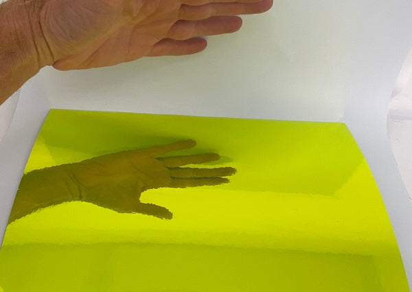 Chrome Sign Vinyl, Choose Your Color and size,  LONGLIFE, 12 and 24 inch  wide roll