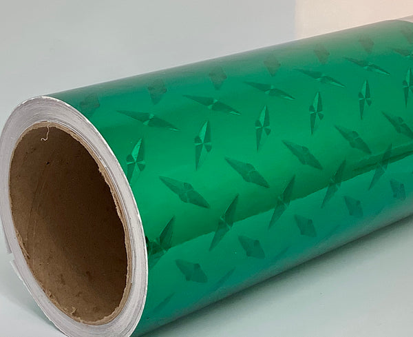 Diamond Plate Sign Vinyl, Choose Your Color and size,   12" and 24" wide roll