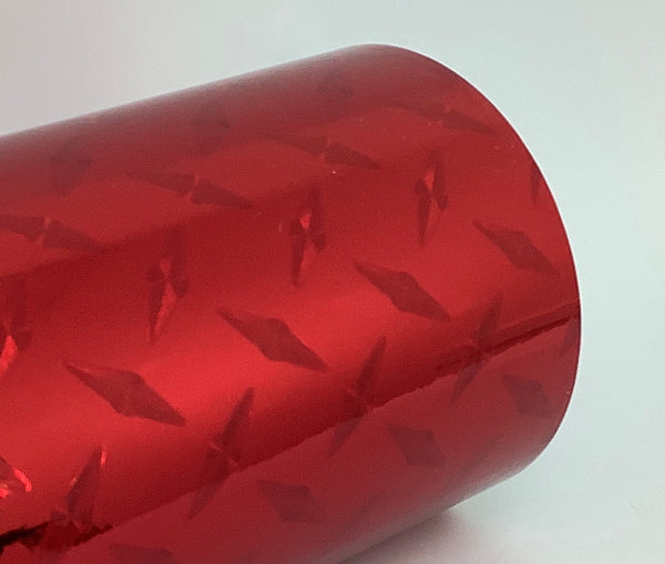 Diamond Plate Sign Vinyl, Choose Your Color and size,   12" and 24" wide roll