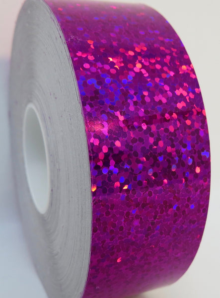 Narrow Rolls of Glittering Sequins Tape, Holographic Tape That Sparkles