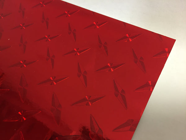 Diamond Plate Sign Vinyl, Choose Your Color and size,   12" and 24" wide roll