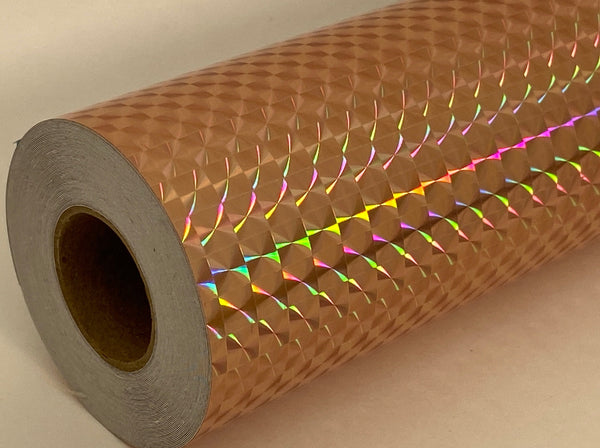 Wider Width Rolls of Prism Tape, Holographic 1/4" Mosaic, Iridescent Tape.