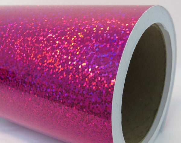 Glittering Sign Vinyl 24 Inch x 150 feet,  LongLife Sequins Holographic Sparkles