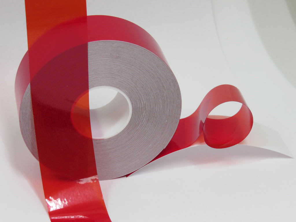 Transparent Colored Tapes, Narrow Sizes, Pick Your Color and Size