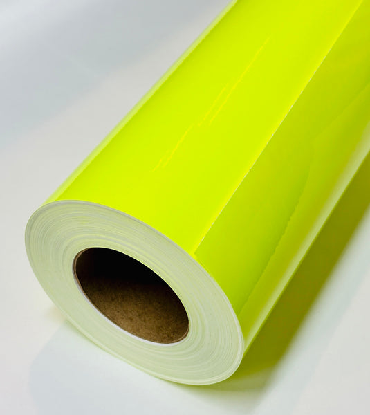 Roll of Neon Sign Vinyl, 24 Inch x 150 feet,  Choose Your Color. Fluorescents!!