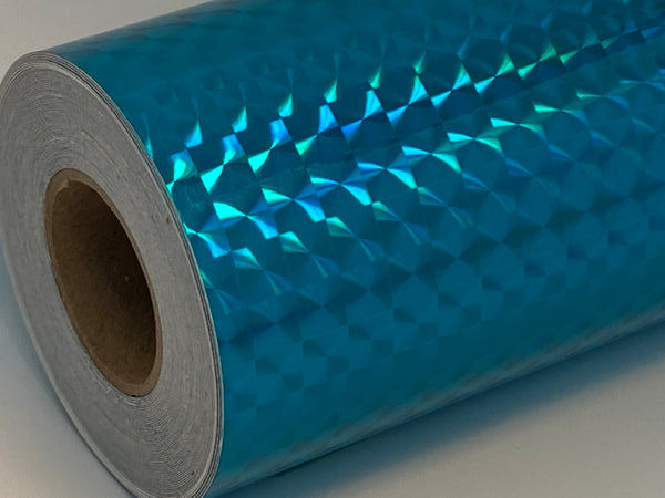 Wider Width Rolls of Prism Tape, Holographic 1/4" Mosaic, Iridescent Tape.