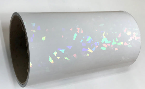 Transparent Holographic CRYSTAL Overlay, Lamination Grade