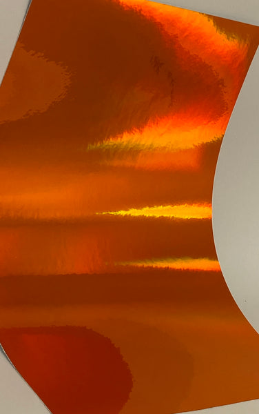 Oil Slick Rainbow Holographic Sign Vinyl, Choose Your Color and Size