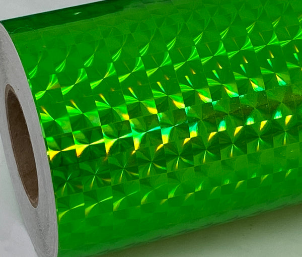 Set of 17  Color Prism Tapes, 2 Inch x 25 feet, Holographic 1/4" Mosaic