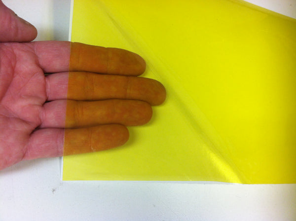 Transparent Sign Vinyl with Adhesive, choose your color and size, 24" and 12"  rolls