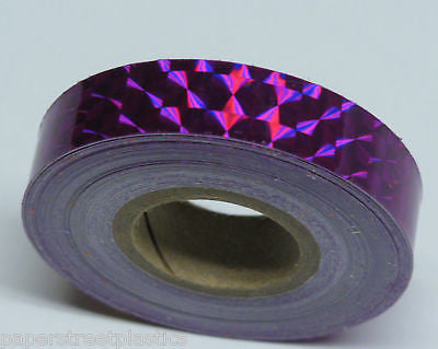 6 Rainbow Colors   Prism Vinyl Tapes  1/2" x 25 feet