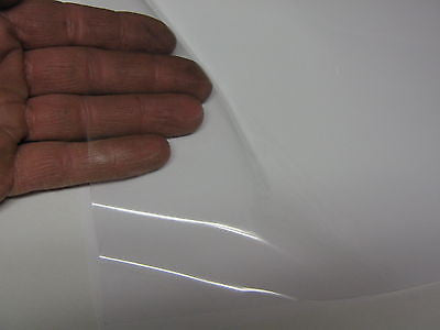 Transparent Sign Vinyl with Adhesive, choose your color and size, 24" and 12"  rolls