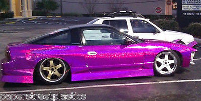 Metal Flake Sparkle Vinyl, Diffraction Vinyl, 24 inch x 150 foot rolls.