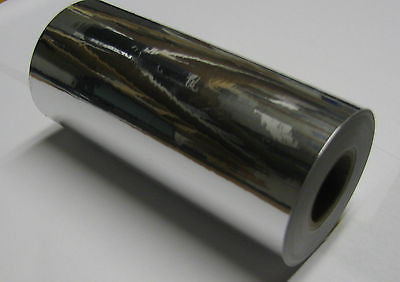 Silver Chrome Vinyl Tape, Choose Your Size, Adhesive Coated Plastic