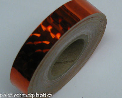 10 rolls of Prism Tape, 1/4 inch x 50 ft, Your color choices, Holographic Mosaic