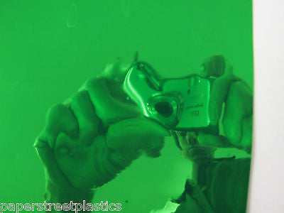 SHEETS of Chrome Sign Vinyl, Choose Any Color,  Thin Self-Adhesive Metallic Plastic