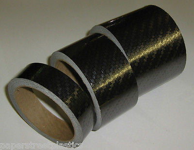 Carbon Fiber Vinyl Tape, Diagonal Style, Automotive Grade,  Choose Your Size